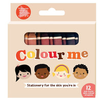 Color me Kids skin crayons 12