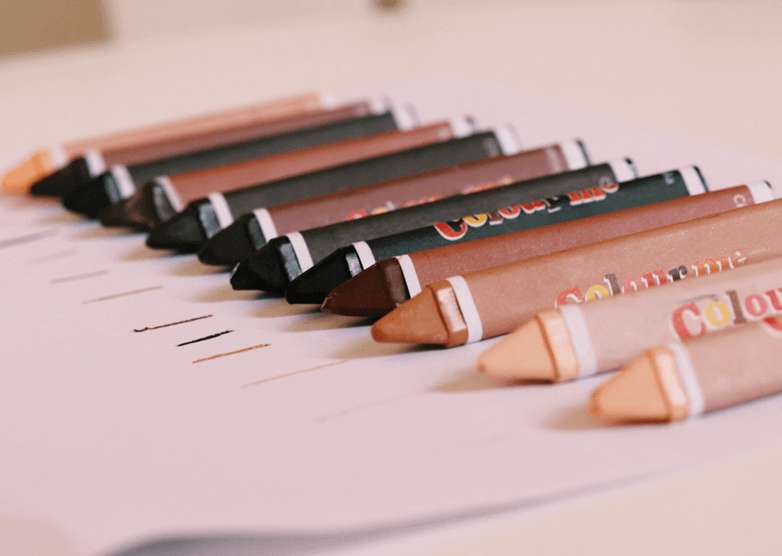 Color me Kids skin crayons 12