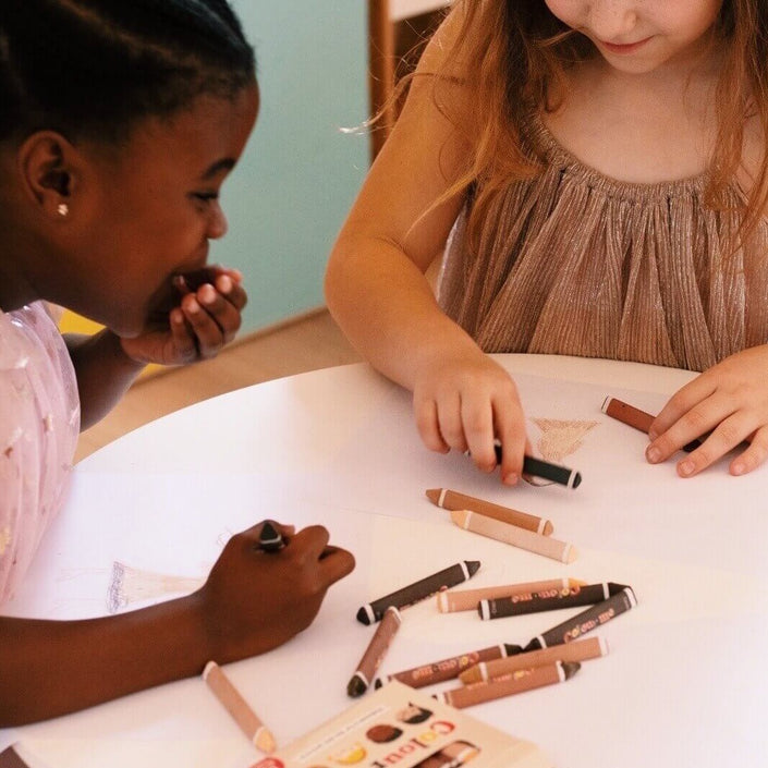 Color me Kids skin crayons 12