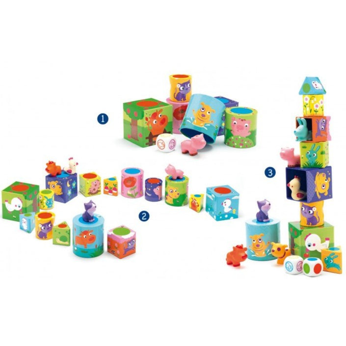 DJECO Ludanimo 3 in 1 / 3 yrs+