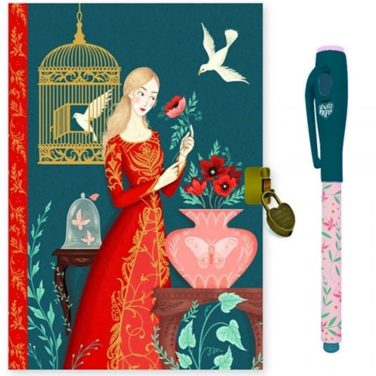 DJECO diary lock and magic pen Lisa A5