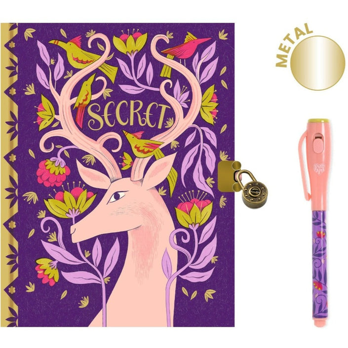 DJECO diary lock and magic pen Melissa A5