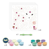 DJECO colored sand glow in the dark Garden 5-8 yrs+