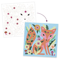 DJECO colored sand glow in the dark Garden 5-8 yrs+