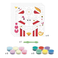 DJECO colored sand glow in the dark Sea 5-8 yrs+