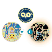 DJECO colored sand glow in the dark Sea 5-8 yrs+