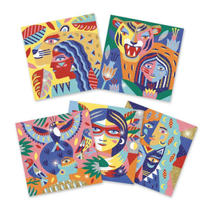 DJECO glitter sand animal totem 8 yrs+