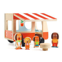 DJECO wooden camper 18 months +
