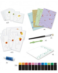 DJECO colors with wax crayons 6 yrs+