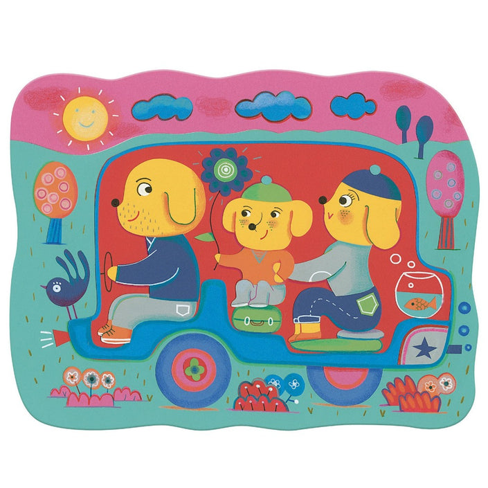 DJECO magical colors hidden on the road 18 months+