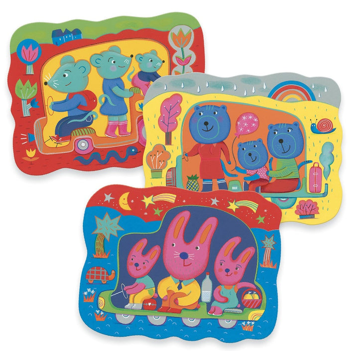 DJECO magical colors hidden on the road 18 months+