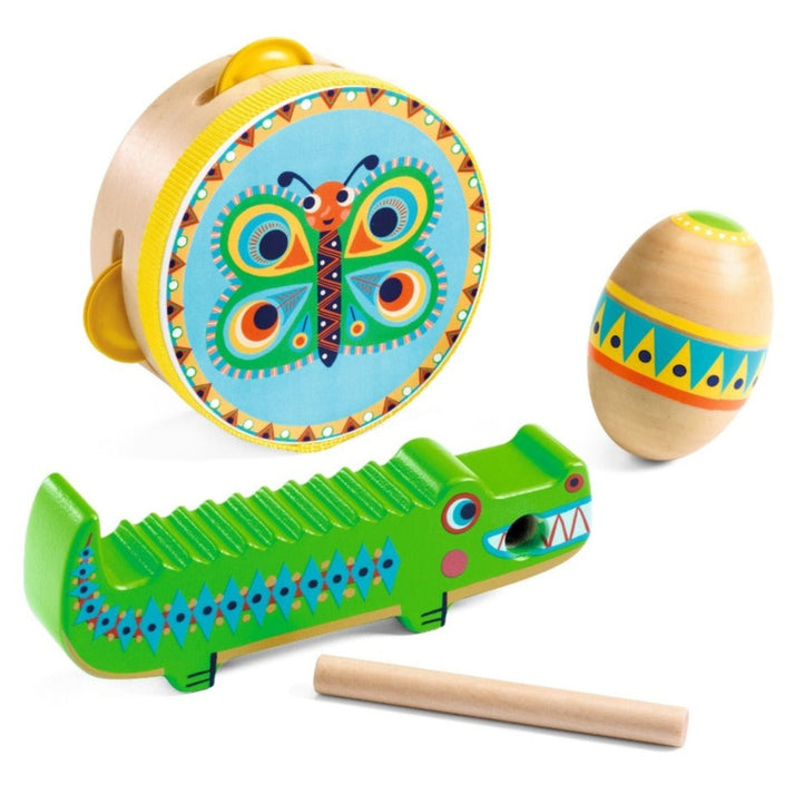 DJECO musical instruments set percussion animambo