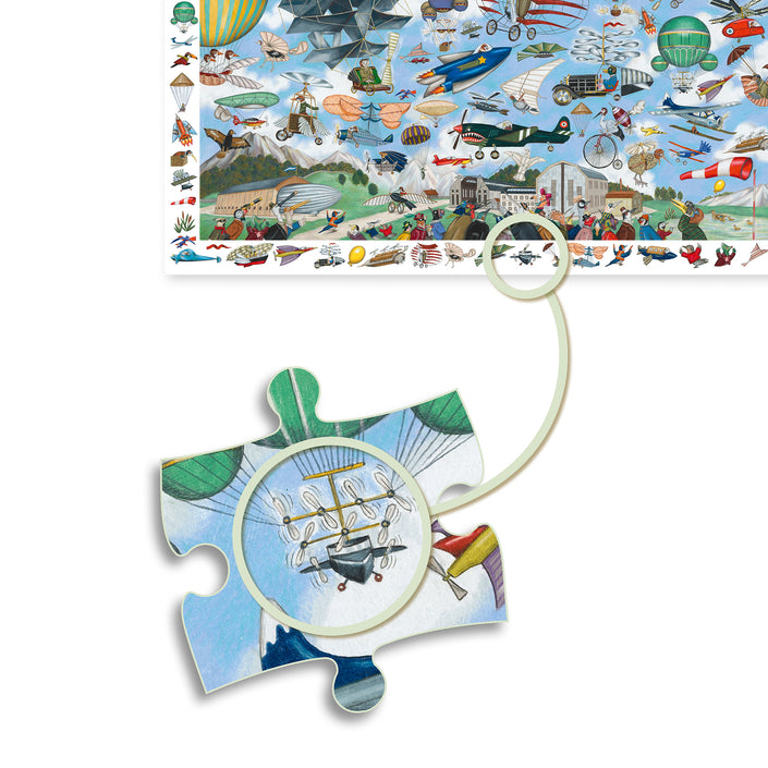 DJECO observation puzzle Aero club 6 yrs / 200 pcs
