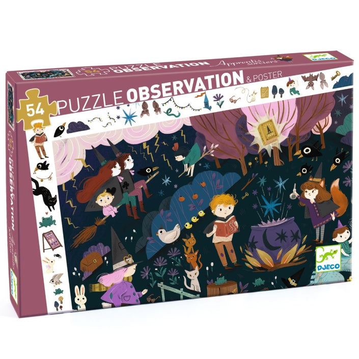DJECO observation puzzle sorcerers apprentices 4 yrs+/ 54 pcs
