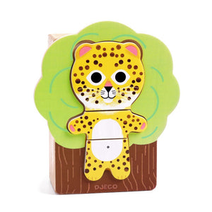 DJECO puzzle Arbra mix 2 yrs + / 18 pcs