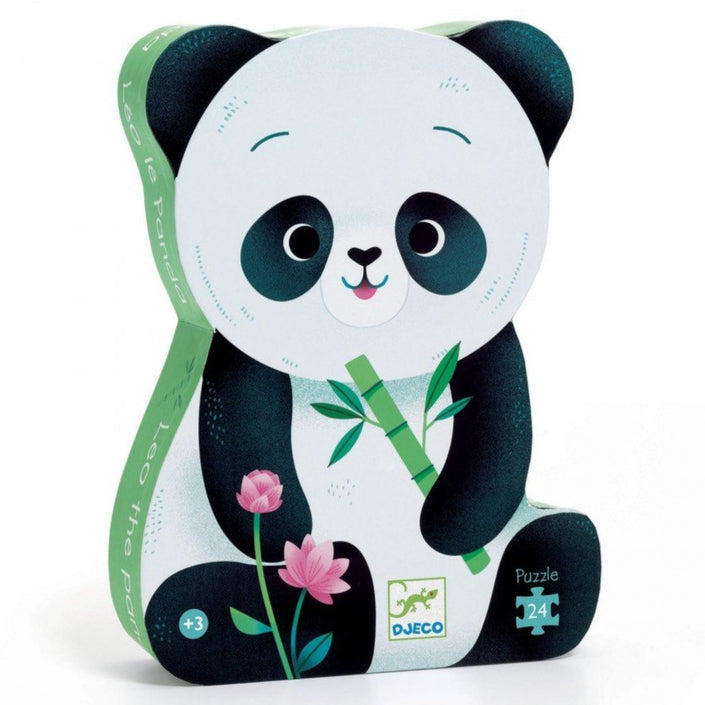 DJECO puzzle Leo the panda 3 yrs / 24 pcs