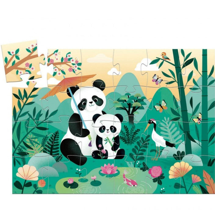 DJECO puzzle Leo the panda 3 yrs / 24 pcs