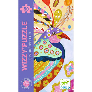 DJECO puzzle Sparkling bird 4 yrs+/ 50 pcs