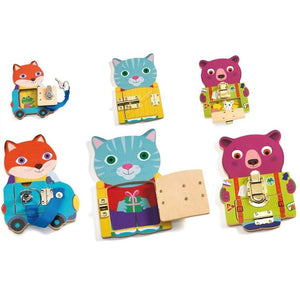 DJECO leather locks Locktou 3 yrs+