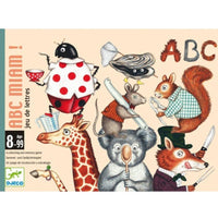 DJECO card game ABC miam 8 yrs+