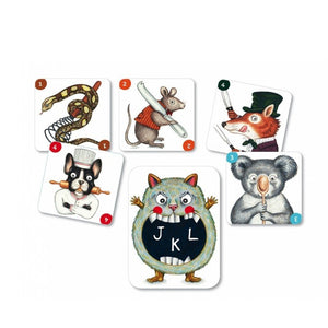 DJECO card game ABC miam 8 yrs+