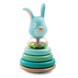 DJECO stacking tower Cascarott rabbit 12 months+