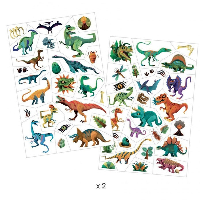 DJECO tattoos Dino club