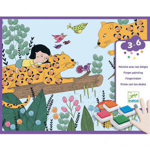 DJECO finger paint stamping 3 yrs+