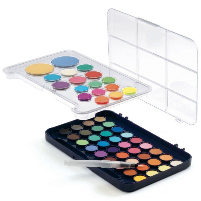 DJECO watercolor set 50 colors