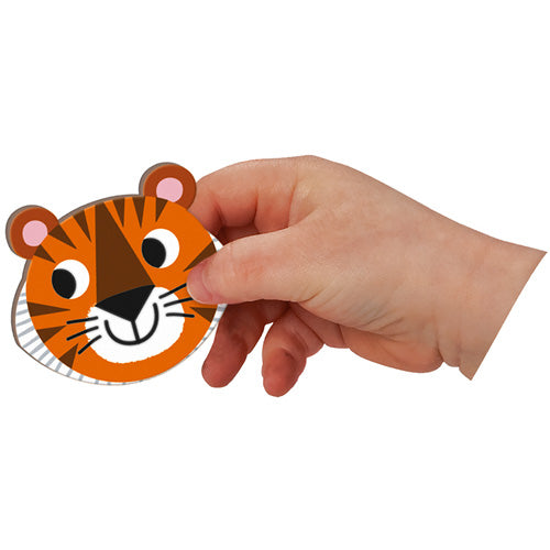 JANOD magnetic book animals 3 yrs+