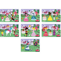 JANOD magnetic book princesses 3 yrs+