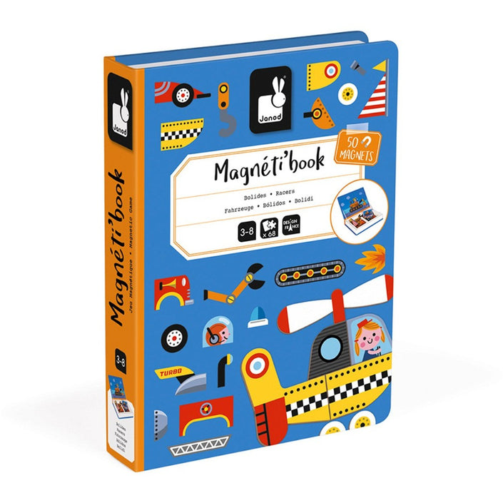 JANOD magnetic book vehicles 3yrs+