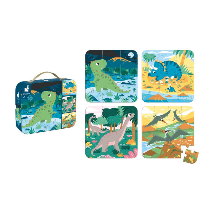 JANOD puzzle Dinosaur 3yrs+/ 6-9-12-16 pcs