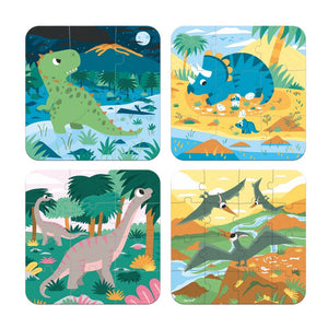JANOD puzzle Dinosaur 3yrs+/ 6-9-12-16 pcs