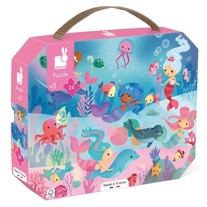 JANOD puzzle Mermaids 3yrs+/ 24 pcs