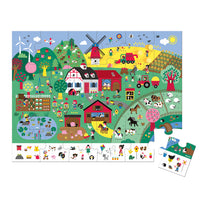 JANOD search puzzle Farm 3yrs+/ 24 pcs