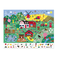JANOD search puzzle Farm 3yrs+/ 24 pcs
