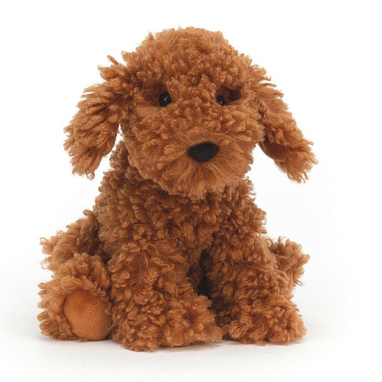 Jellycat cuddly toy Cooper doodle dog