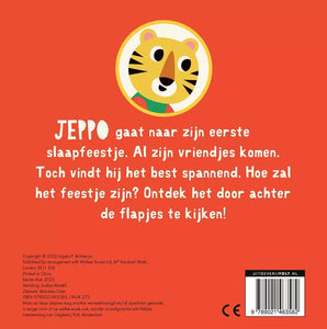 Jeppo's slumber party flap book 1 yr +
