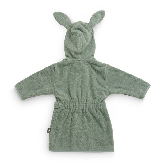 Jollein bathrobe ash green 1 yr+