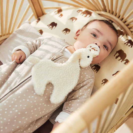 Jollein pacifier cloth llama off white