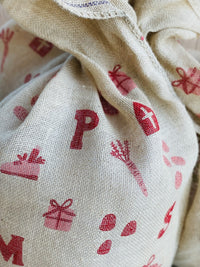 Jute bag Sinterklaas 60 x 110 Princess Máxima Center Foundation