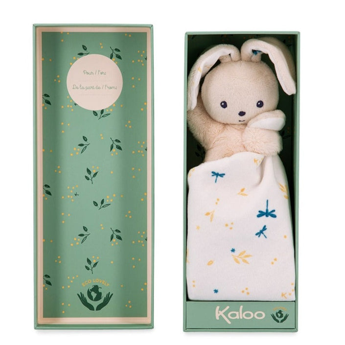 Kaloo cuddle cloth rabbit Carre Douceur white