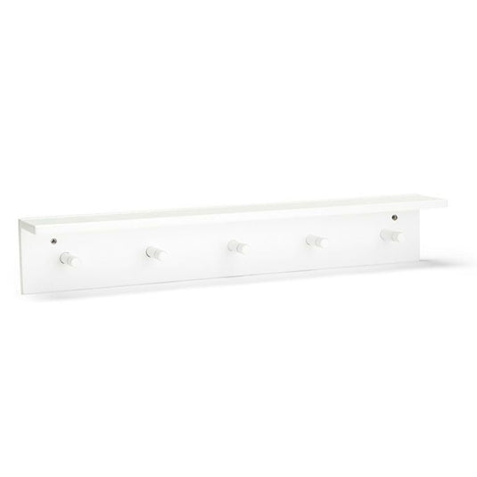 Kids Concept coat rack star white 5 hooks