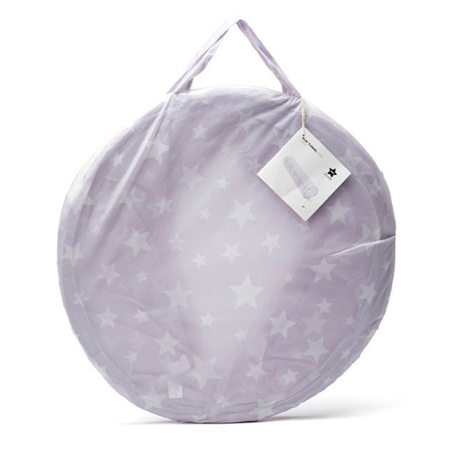 Kids Concept play tunnel star pink
