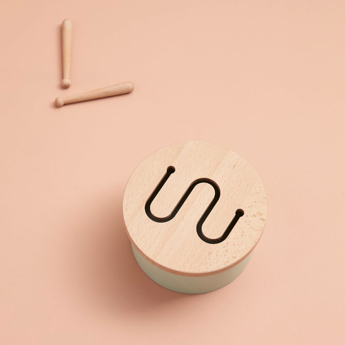 Kids Concept drum light green 18 months +