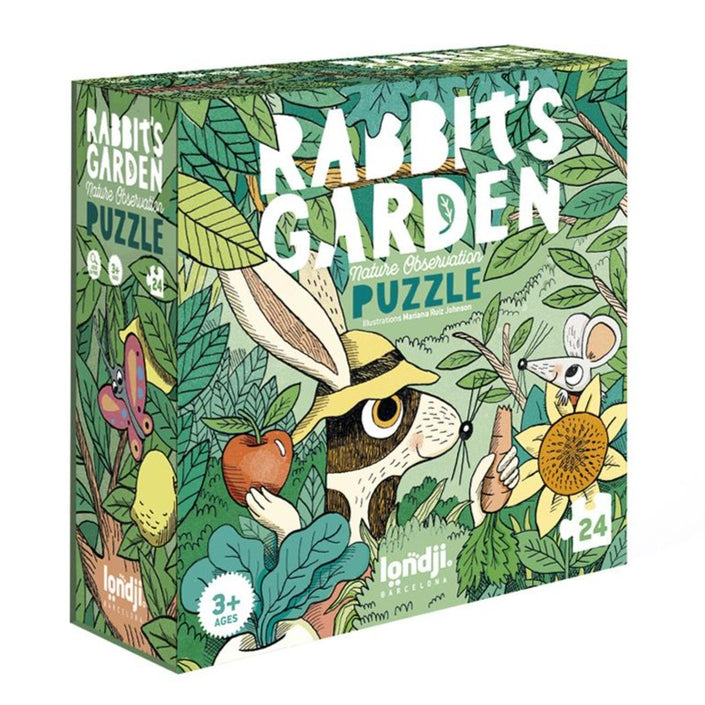 LONDJI puzzle rabbits garden 3yrs+ / 24 pcs