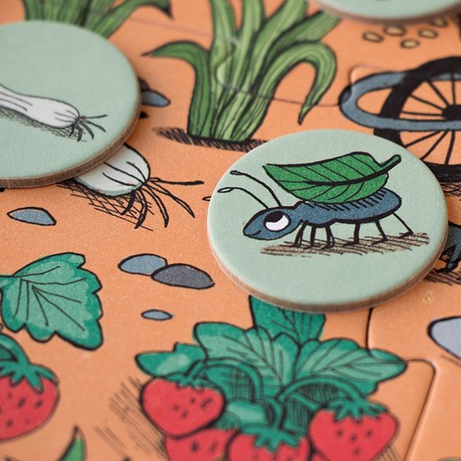 LONDJI puzzle rabbits garden 3yrs+ / 24 pcs