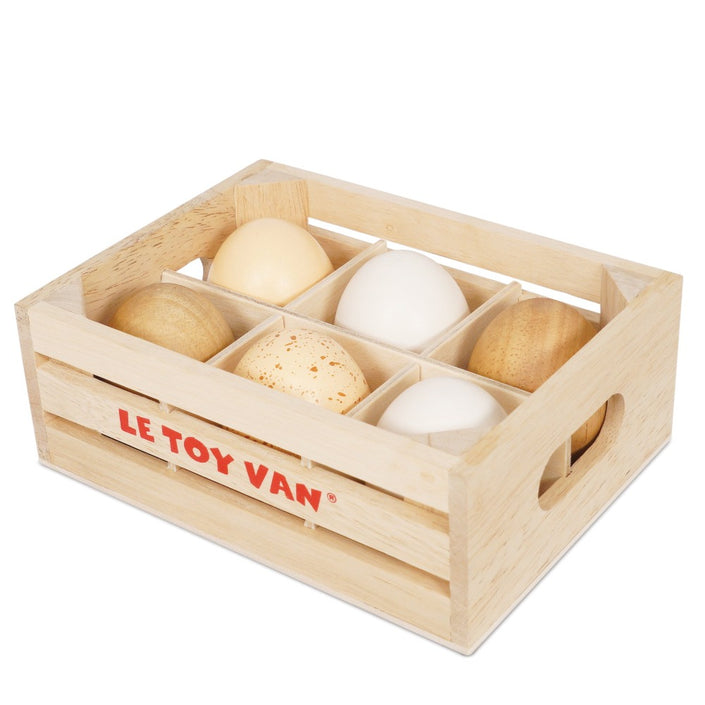 Le Toy Van wooden eggs 3 yrs+