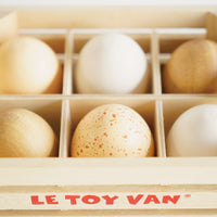 Le Toy Van wooden eggs 3 yrs+